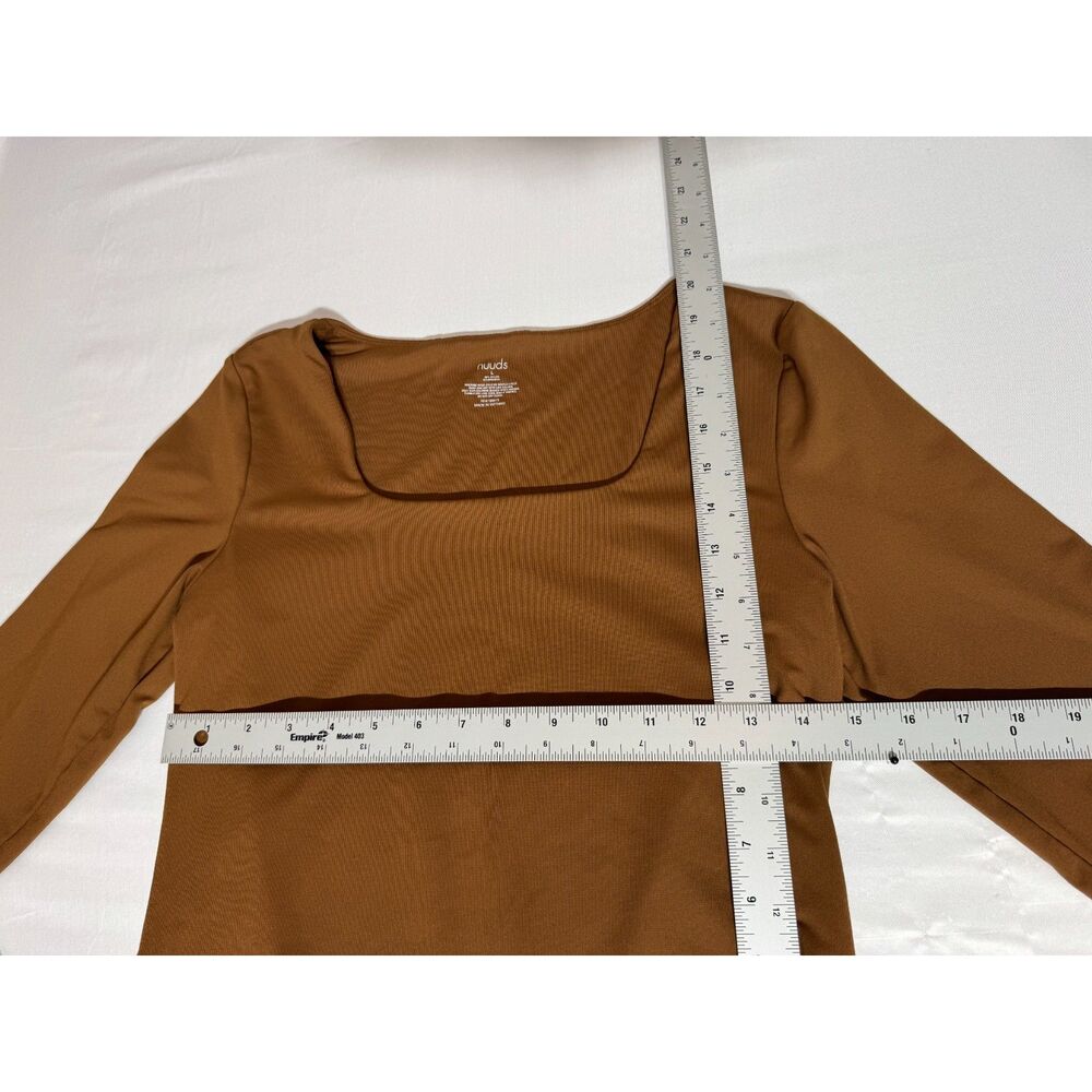 Nuuds Long Sleeve Square Neck Bodysuit Bundle | Size Large - Picture 7 of 8